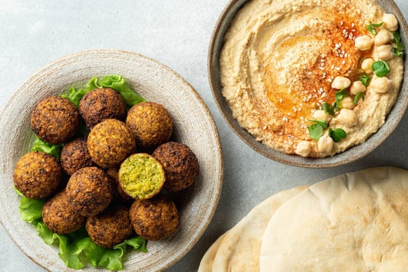 A quick healthy recipe for Falafel