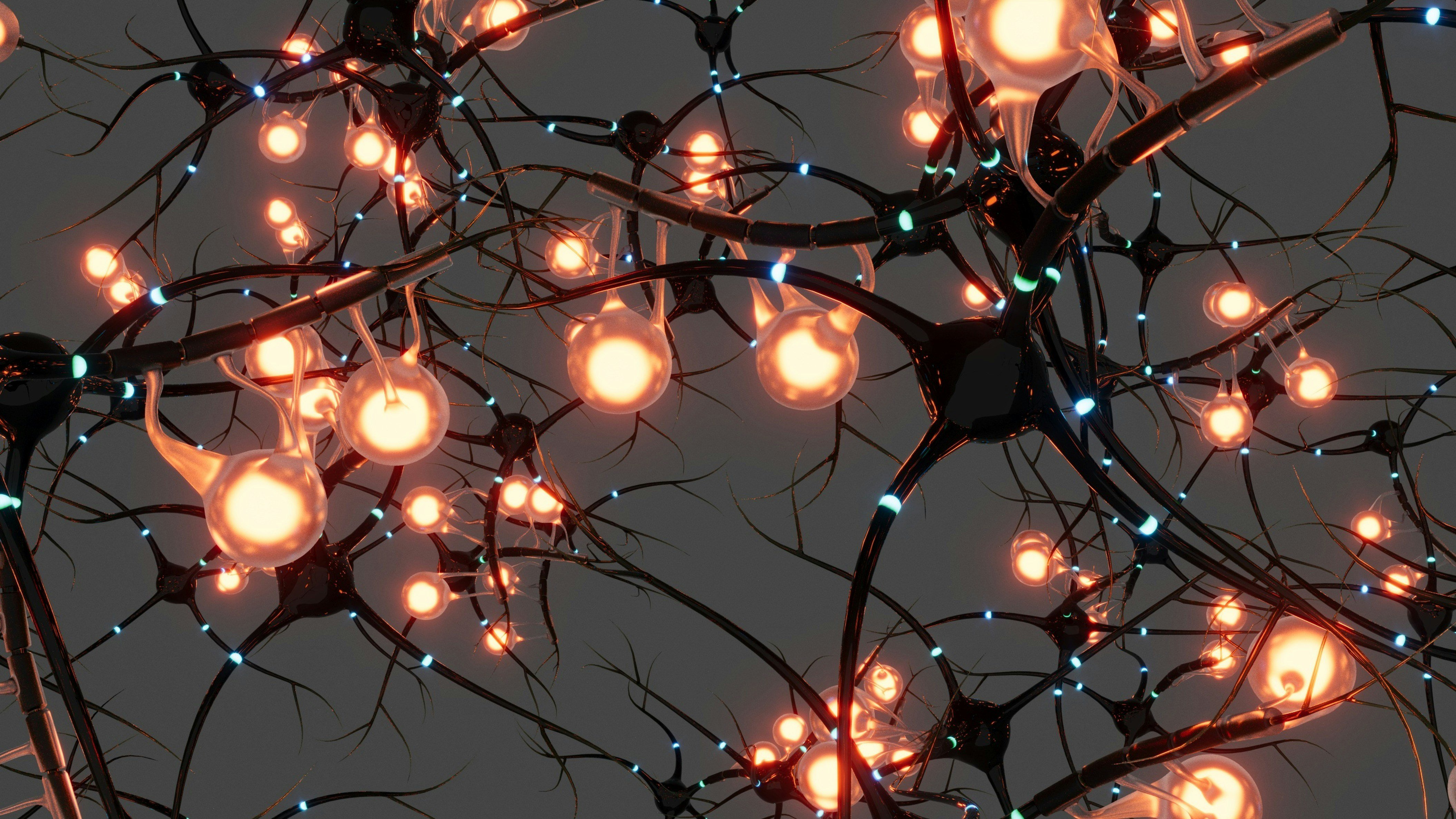 •	Neurons firing in a brain during EFT tapping against anxiety 